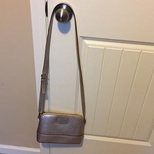 kate spade cute gold colored cross body